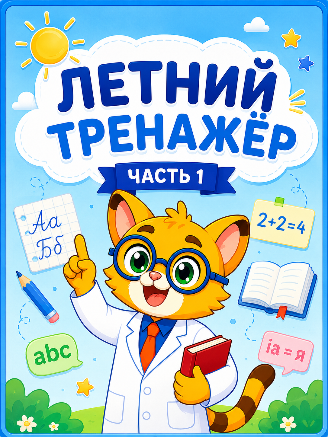 ЛЕТНИЙ ТРЕНАЖЕР ПО 4 ПРЕДМЕТАМ ДЛЯ 2 КЛАССА